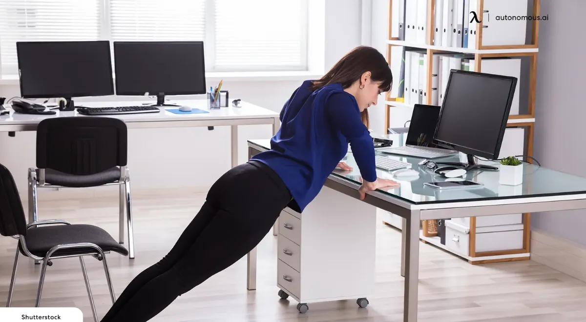 Standing Desk Exercise Equipment