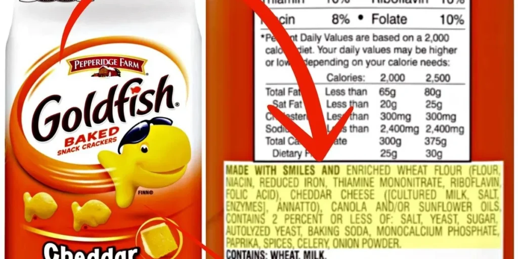 Goldfish Nutrition Facts