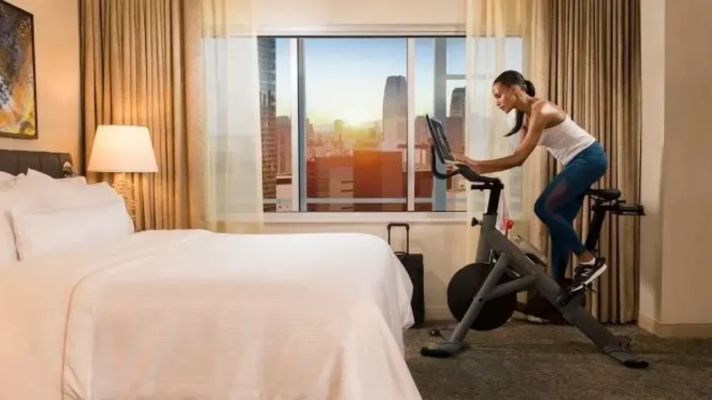 Hotel Room Fitness Workout